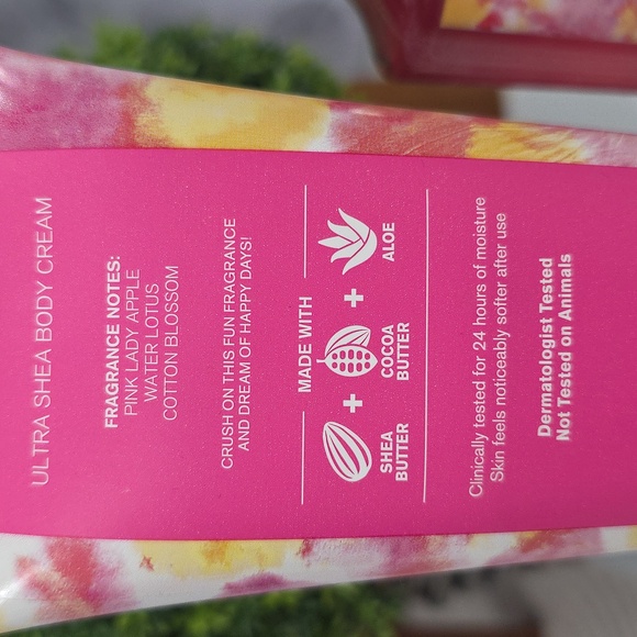Bath & Body Works Pink Tie Dye Shower Gel & Body Cream Set - Picture 8 of 8